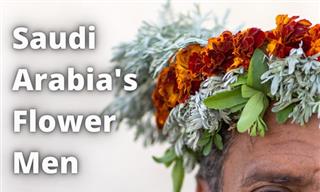 Meet the Flower Men of the Qahtan Tribe in Saudi Arabia