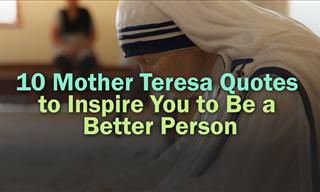 10 Inspiring Mother Teresa Quotes