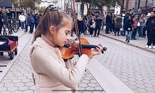 Unbelievable! 11 Year Old Violinist Plays Celine Dion