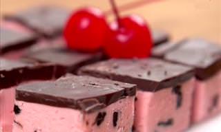 Cherry and Chocolate Two Tone Fudge