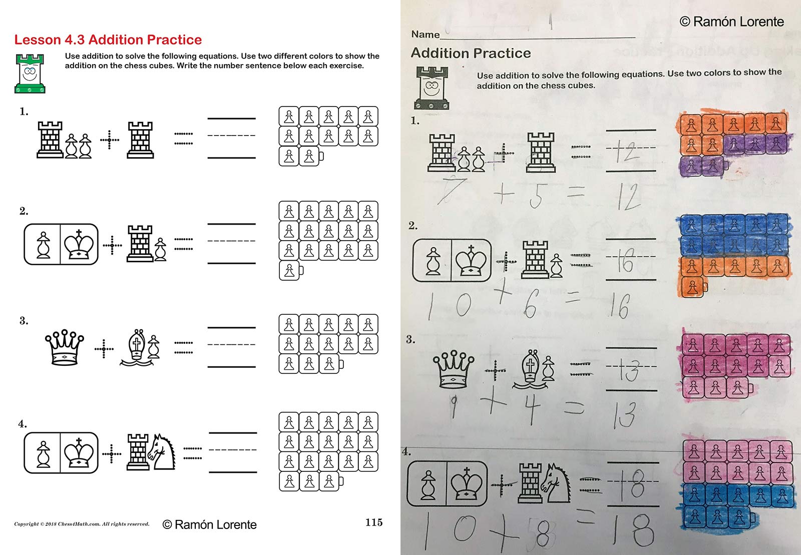 Lesson examples