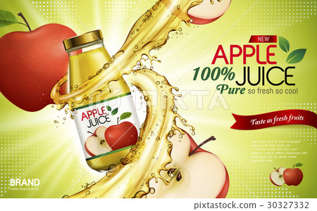 apple juice ad 30327332