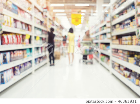 blurred shopping background - Stock Illustration [46363931] - PIXTA