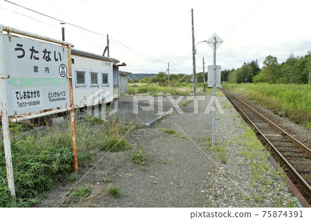 Utanai Station JR Utanai Station W65 Soya Main Line abolished in March 2022 75874391