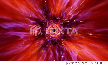 Exploding Purple Red Fire Background 86441052