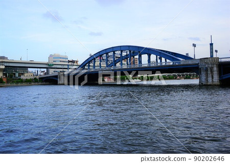 Sumida River, Komagata Bridge, Tokyo, Japan 90202646