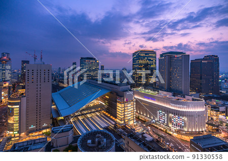 《Osaka Prefecture》Osaka downtown/cityscape 91330558