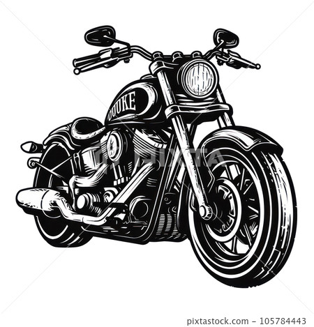 Black motorcycle club logo isolated - Stock Illustration [105784443 ...