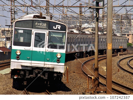 203 series Chiyoda Line direct regular Iwa local line Kameari 107242387