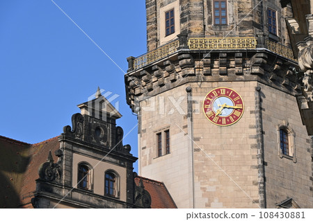 Cityscape of Dresden Old Town/Dresden Castle/Germany 108430881