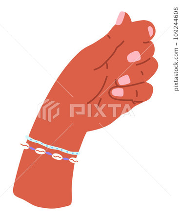 Hands pose vector illustration. The hands pose concept embodied harmony and balance The gesturing hands added depth to speakers message The nimble fingers moved effortlessly across piano keys 109244608