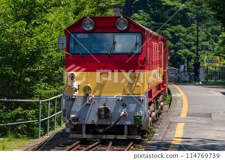 Oigawa Railway Ikawa Line Southern Alps Abt Line 114769739