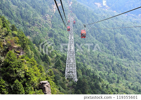 View from the Gozaisho Ropeway 119355601