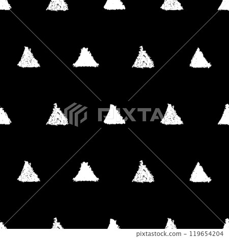 Seamless pattern with triangles 119654204