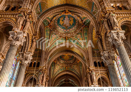 Basilica of Notre-Dame de Fourviere, Lyon, France 119852113