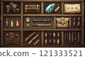 Organized medieval adventurer 121333521