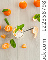 Vitamin treat with citrus and yogurt 122358798