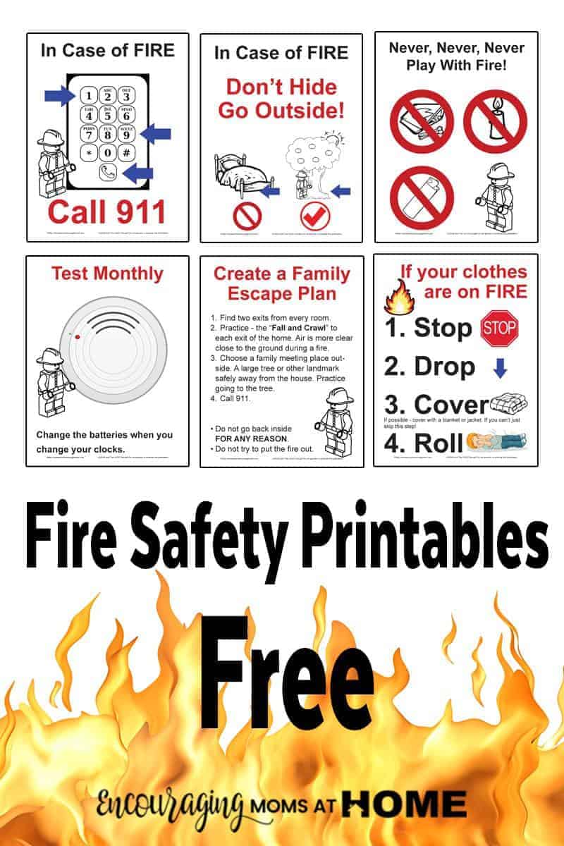 Printable Fire Safety Posters