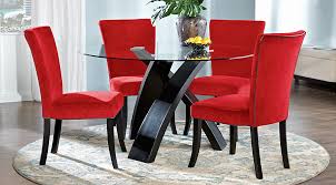 Buy living rooms chairs online: Red White Black Dining Room Furniture Ideas Decor