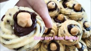 Biskut nutella brownies nie sedap.anda boleh rasa manis2 dark coklat bersama kacang yang koleksi resepi kek,biskut,cookies,kuih muih dan masakan azlina ina ok hari nie admin nak kumpul. Swiss Tart Hazel Nutella Swiss Tart Hazel Peanuts Butter Biskut Raya Sedap Youtube