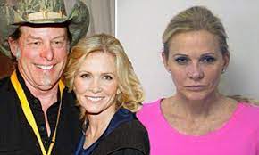 Learn ted's classic guitar riffs!! Ted Nugent S Wife Shemane Arrested For Bringing Gun Into Airport Terminal Daily Mail Online