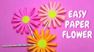 Check spelling or type a new query. How To Make An Easy Paper Flower Easy Kids Craft