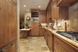 43 kitchens with extensive dark wood