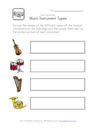 A collection of english esl music worksheets for home learning, online practice, distance learning and english classes to teach about. Music Worksheet Instrument Types All Kids Network