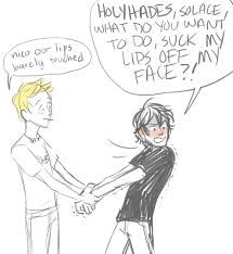 See more ideas about solangelo, percy jackson funny, percy jackson memes. Pin On Percy Jackson Mems Funny Ships Etc