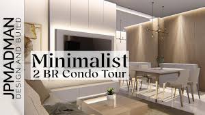 Your condominium is your own private space that you interior design can seem overwhelming, but you don't have to be a designer to make your condo. 2br Minimalist Condo Tour Dmci 50 Sqm Condo Renovation Maple Place Architectural Interiors Youtube