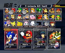 Subspace emissary unlocks sonic on super smash bros. Sonic In Super Smash Bros Melee By Connorrentz On Deviantart