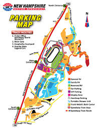 New Hampshire Raceway Seating Chart Detailed Seating Chart