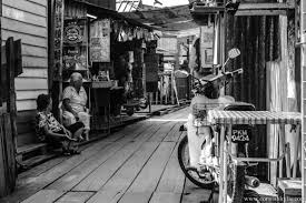 Black and white malaysia flag like in a colouring book: 25 Glorious Black And White Photos From The Streets Of Malaysia