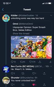 18/04/2020 · how to unlock sonic in smash remix. Jj On Twitter He Didn T Unlock Sonic In Melee