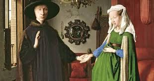 Warum gibt es kunstwerke aus der vergangenheit, die immer wieder zitiert werden? Audio Guide National Gallery London Arnolfini Portrait Van Eyck En Mywowo