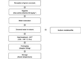 Flowchart Coconut Water Uht Processing Download Scientific