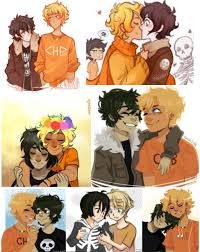 Percy jackson fan art percy jackson memes percy jackson books percy jackson fandom solangelo percabeth jason grace rick riordan books uncle rick. Solangelo Fanart Those Cute Cartoony Type Of Art Percy Jackson Funny Percy Jackson Memes Solangelo Fanart