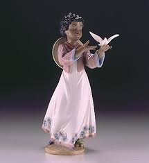 This sale is for a mint beautiful large lladro black legacy collection ready to learn. Lladro Black Legacy African Love 6154 Porcelain Figurine African American Fine Art