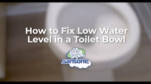 Turn the water supply back on and test. 4 Reasons For Low Water Level In Your Toilet Bowl How To Fix It Youtube