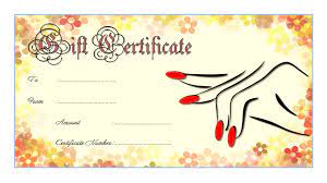 It is commonly presented to the customers as present or even as discount after buying a particular beauty product. Manicure Gift Certificate Template 2020 Ideas Gift Certificate Template Pedicure Gift Certificate Templates