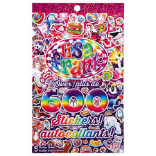 We love inexpensive coloring books. Bulk Lisa Frank Multicolored Stickers 5 Sheet Packs Dollar Tree