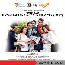 Ahli terdiri daripada graduan ijazah sarjana muda, ijazah sarjana, dan phd dari um, usm, dan ukm. Universiti Kebangsaan Malaysia Ukm Permohonan Kemasukan Bagi Program Ijazah Sarjana Muda Sains Citra Smsc Telah Dibuka Untuk Maklumat Lanjut Sila Hubungi Pusat Citra Ukm Di Talian 03 8921 6870 Atau Layari