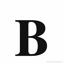 It represents the voiced bilabial stop . Calligraphy Alphabet Roman B Calligraphy Alphabet Calligraphy Letters Alphabet B Calligraphy