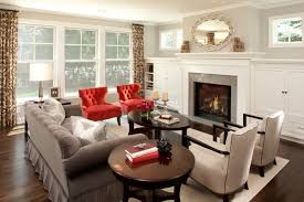 Row of red chairs in living room red candles in living room. Red Chair Living Room Living Room Curtains Fireplace Wall Mirror Wohnzimmer Grau Wohnzimmer Einrichten Vorhange Wohnzimmer