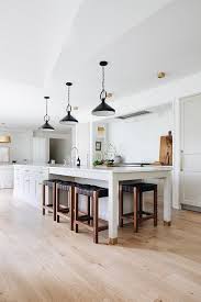 It depends on the number of seats. Long And Narrow Kitchen Island Design Ideas