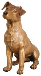 Affectionate and smart this tenacious breed can be a handful to train but once trained is quite remarkable. Jack Russell Terrier Traditional Garden Statues And Yard Art By Bronze West Imports Inc Houzz