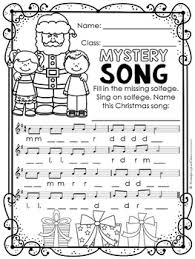 Take a look at some of the 122 worksheets in this section to find one that fits your class. Christmas Music Worksheets By Lindsay Jervis Teachers Pay Teachers