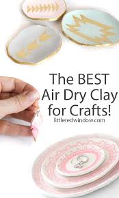 It's such a simple recipe that the ingredients are probably in your pantry already! The Best Air Dry Clay For Crafts Little Red Window