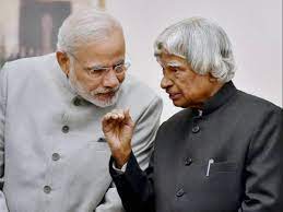 As a means to support. Kalam Was An Ordinary Man With An Extraordinary Personality Pm Modi Business Standard News