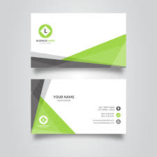 Check spelling or type a new query. White And Green Visiting Card Template Free Customize Business Card